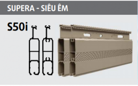 Cửa cuốn Austdoor nan nhôm cao cấp- COMBI S50i