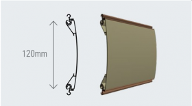 Cửa cuốn Austdoor nan nhôm đặc biệt - LINE-ART-120