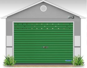 Cửa cuốn Austdoor thép tấm liền - SERIES-4-ECO