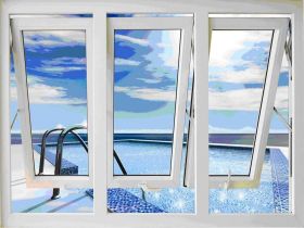 CỬA NHÔM XINGFA- CỬA SỔ MỞ HẤT