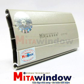 Cửa cuốn Mitadoor nan nhôm truyền thống - OT70
